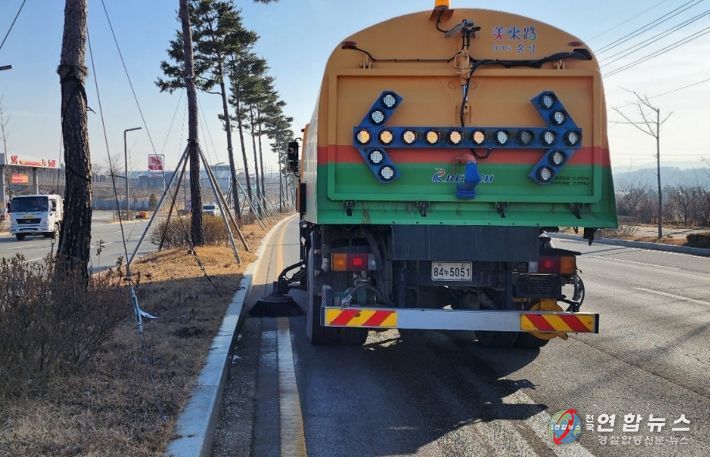 홍성군, 설맞이 도로 일제정비 추진