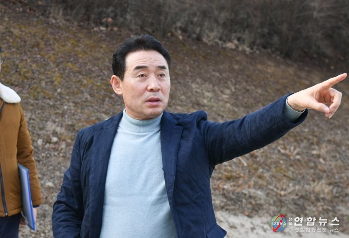 백영현 포천시장, 공공체육시설 조성 현장점검 실시