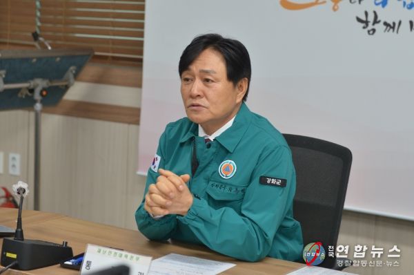 박용철 강화군수, 대설주의보 피해 없도록 총력 대응 당부