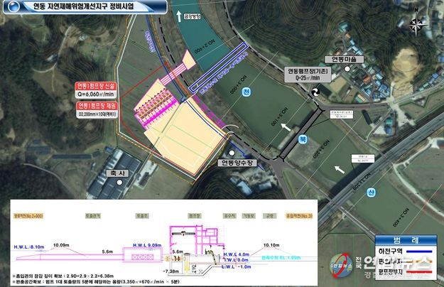 연동지구 재해위험 개선 본격 추진