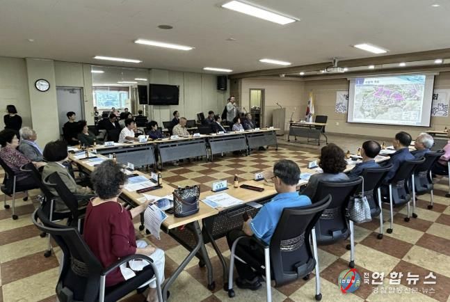 ‘중점관리지역 도시침수 대응사업 주민설명회’