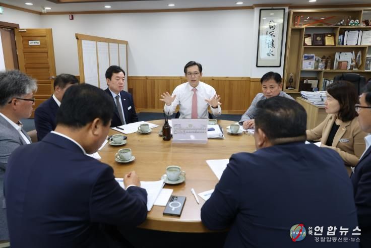 영암군, 전라남도의원과 간담회 열고 역점시책 공유