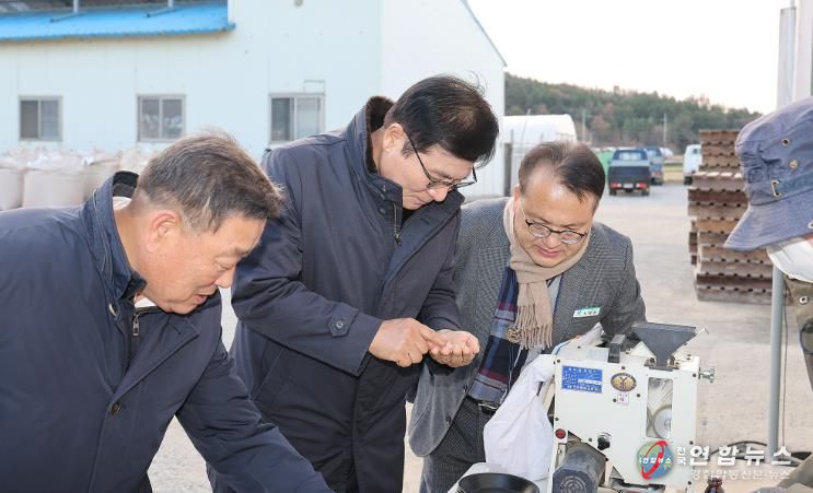 함평군, 2025년도산 공공비축미곡 6,487톤 매입 완료-12월 2일 대동덕산
