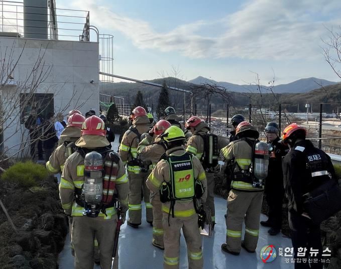 남양주소방서, 요양병원 화재 대응 현지적응훈련 실시