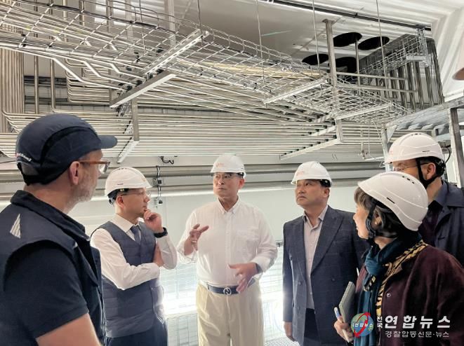 중입자 가속기 현장 방문