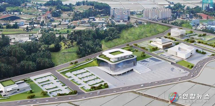 서산시 문화예술타운 조감도