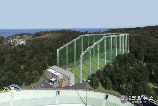 골프연습장 조감도