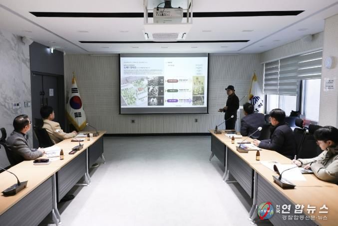 탄광미디어전시관 중간보고회