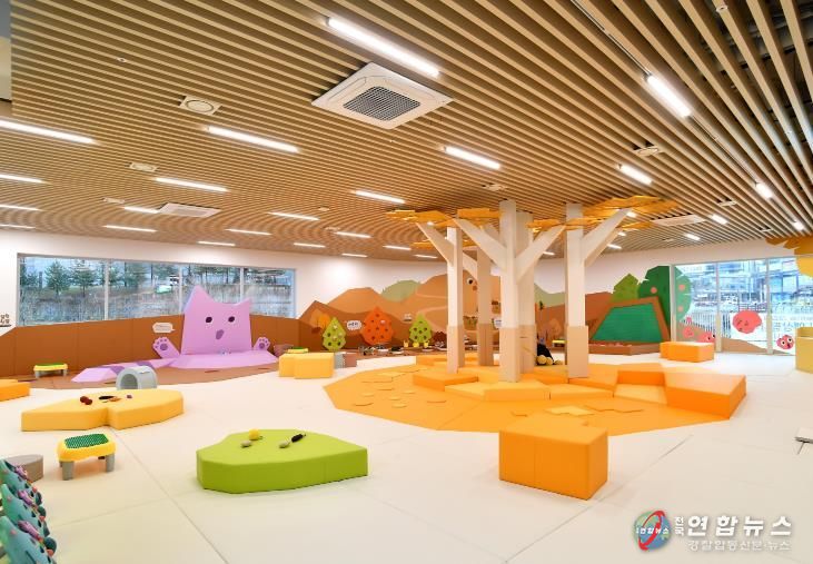 상상놀이터 놀비숲 내부 전경