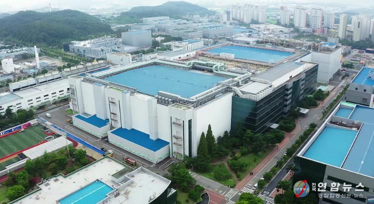 천안시 제3일반산업단지 내 삼성전자.