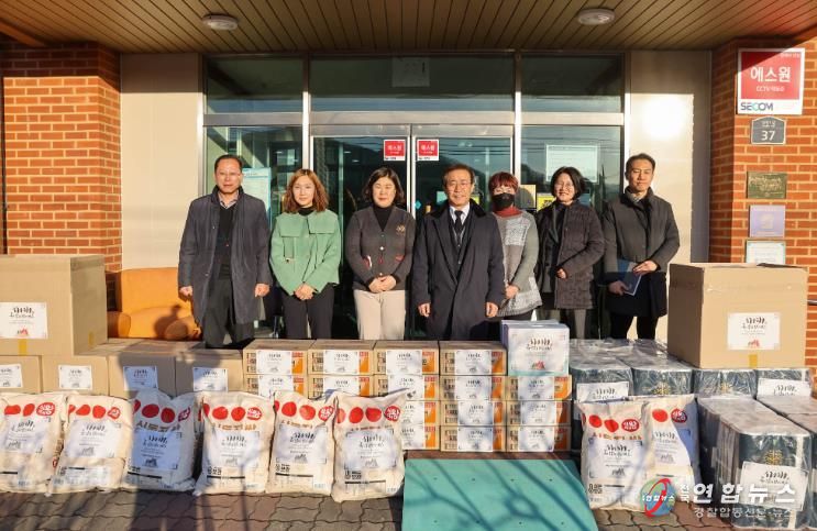 단양군, 설 명절 맞아 사회복지시설·보훈가족 위문