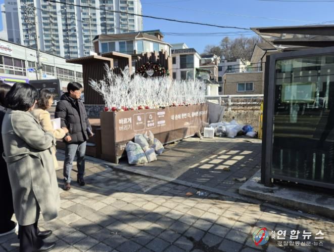 용인특례시 처인구가 3월 1일 용인FC 개막전이 열리는 용인미르스타디움 주변을 점검했다.