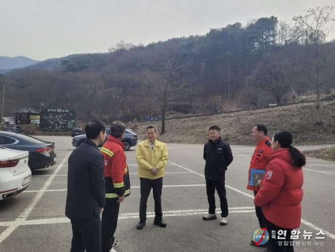 부시장 현장방문 사진(송악면)