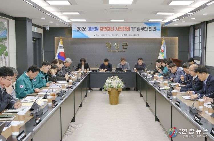 자연재난 사전대비 ‘TF실무반 회의’