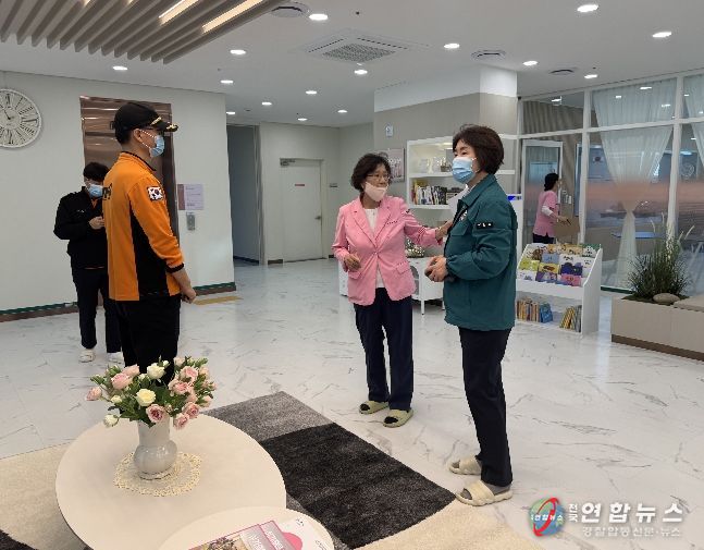 영월공공산후조리원, 화재 대비 비상조치 훈련